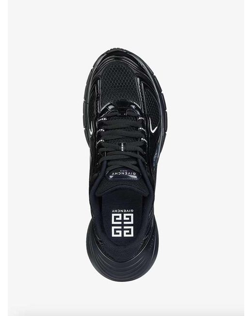 Givenchy Black Tk-mx Runner Sneakers In Mesh for men