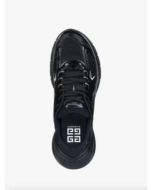 Givenchy Black Tk-mx Runner Sneakers In Mesh for men