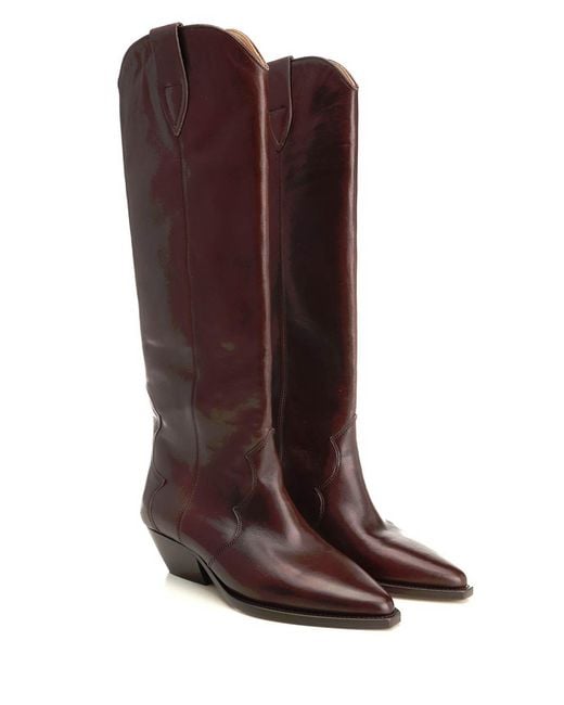 Isabel Marant Brown Texan Boot