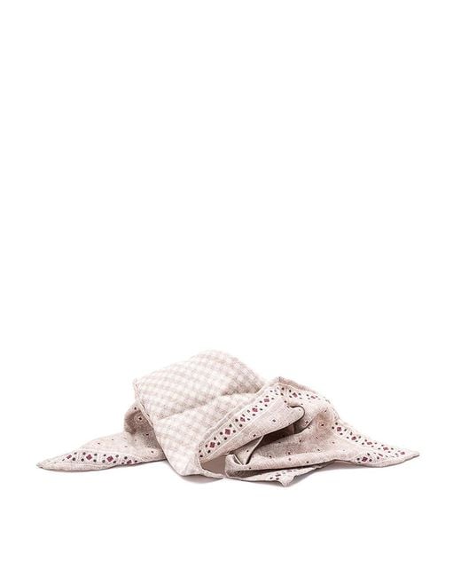 Brunello Cucinelli Pink Sophisticated Scarf for men