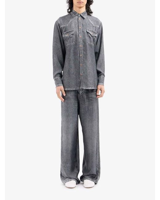 Pierre Louis Mascia Gray Aloe Shirt