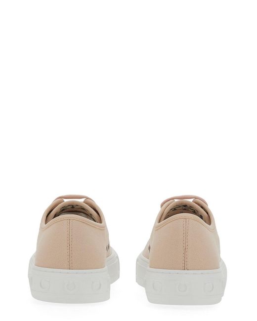 Ferragamo Multicolor Sneakers With Logo