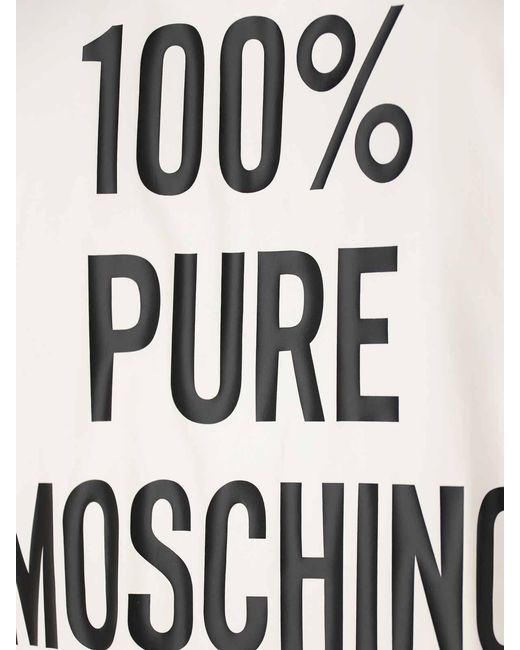 Moschino White Pure Shirt for men