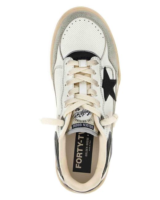 Golden Goose Deluxe Brand White 'Forty2' Sneakers
