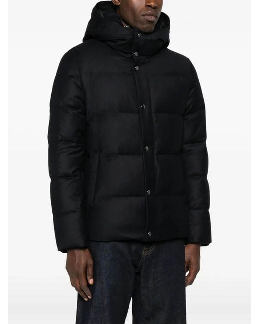 Montecore Black Down Padded Down Jacket for men