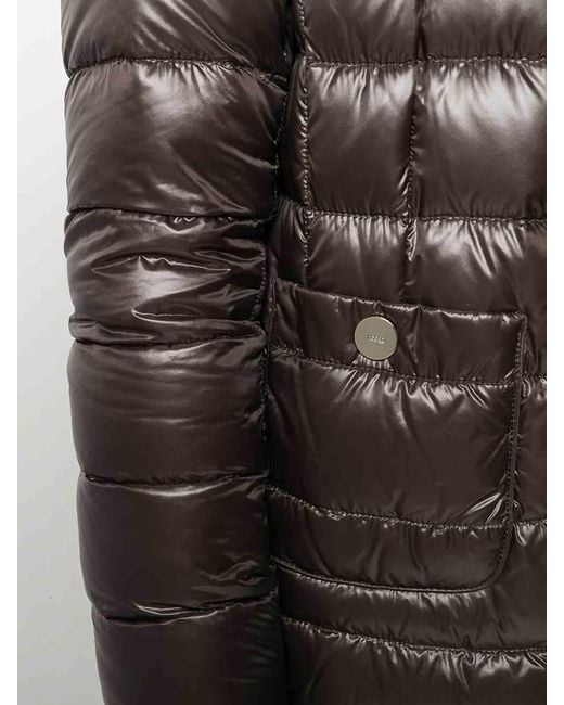 Herno Black Maria Quilted Down Jacket