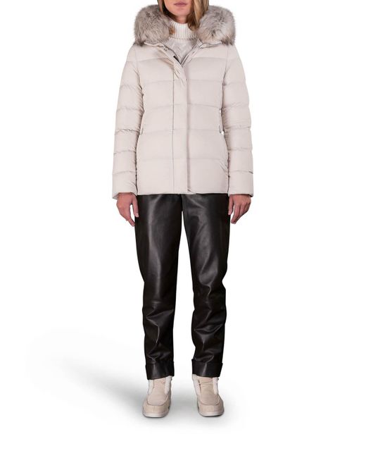 Moorer Natural Kilie-Fur-Kn Down Jacket