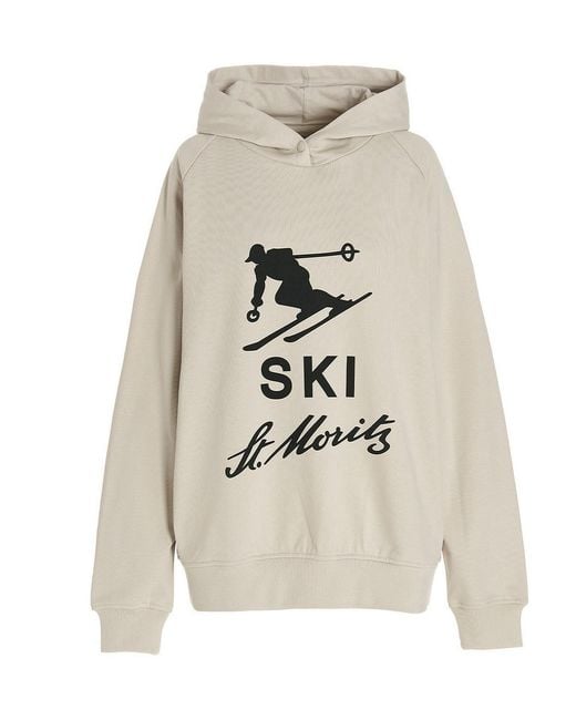 Bally White St. Moritz Hoodie for men