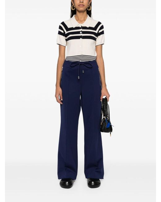 J.W. Anderson Blue Bootcut Track Pants