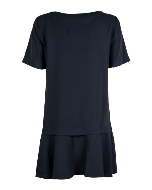 Moschino Black Tech Fabric Dress