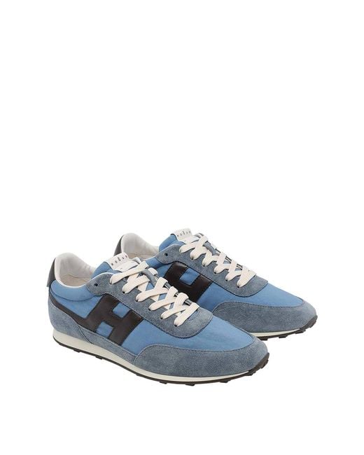 Hogan Blue Athletic Sneakers for men