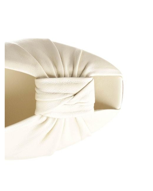 Chloé White Suzie Heeled Sabot