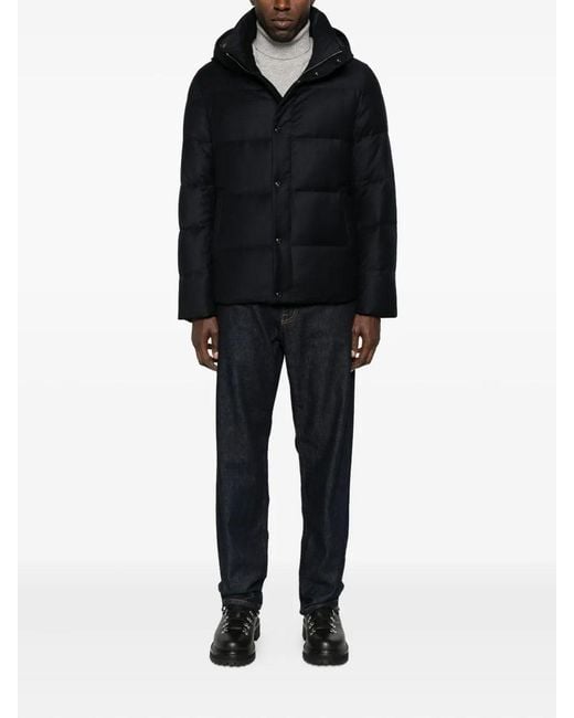 Montecore Black Down Padded Down Jacket for men