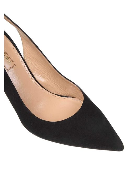 Aquazzura Black Sandals