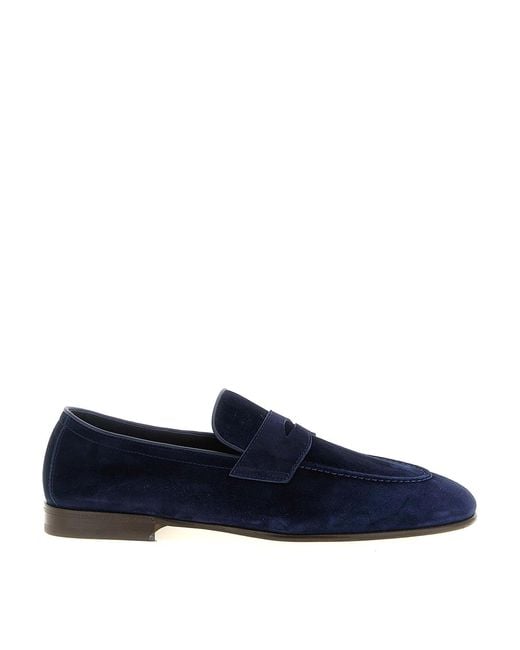 Brunello Cucinelli Blue Penny Loafer Loafers for men