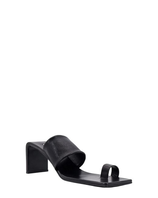 Jil Sander Black Sandals