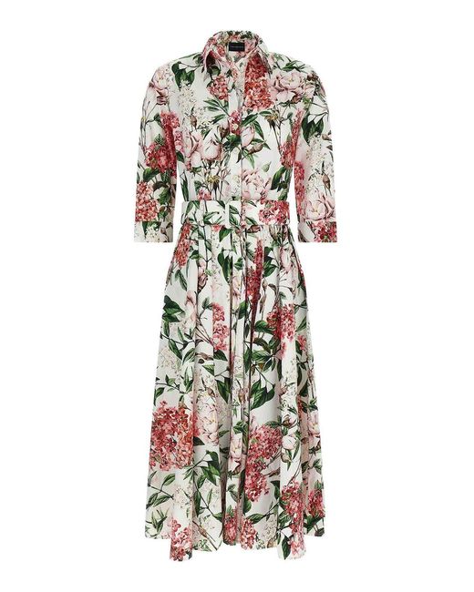 Samantha Sung White 'Abelia' Dress