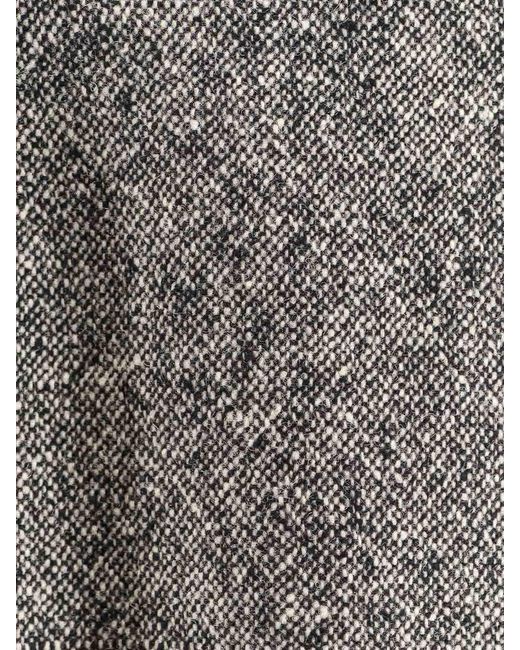 Dolce & Gabbana Gray Midi Pencil Skirt