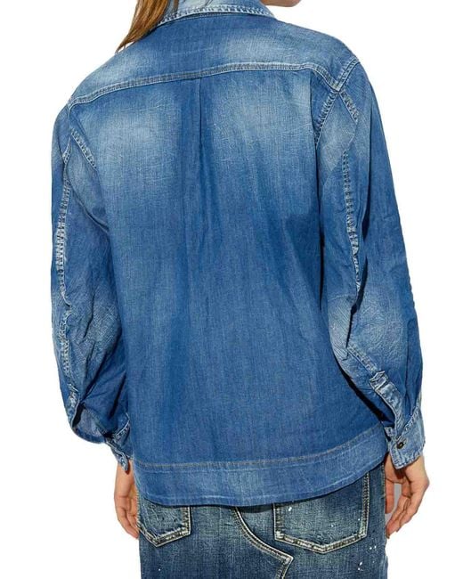 DSquared² Blue Shirt