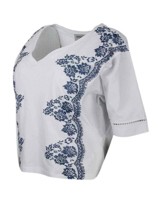 ERMANNO FIRENZE Blue T-Shirt