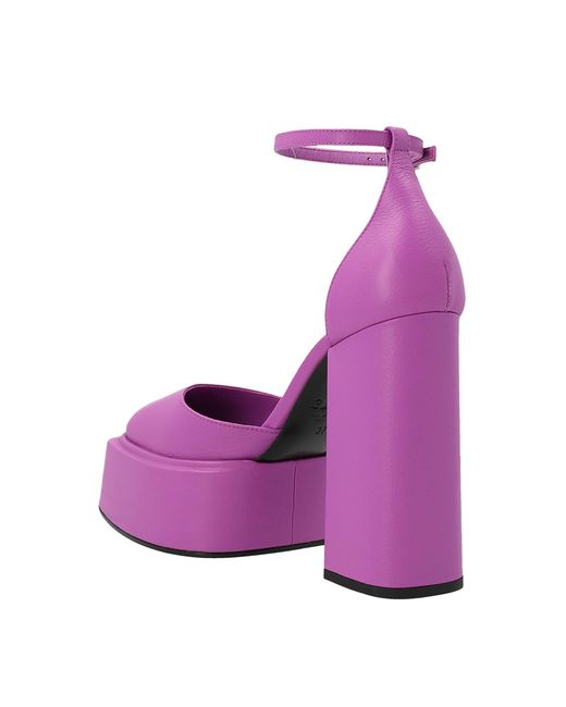 3Juin Purple Ambra Court Shoes