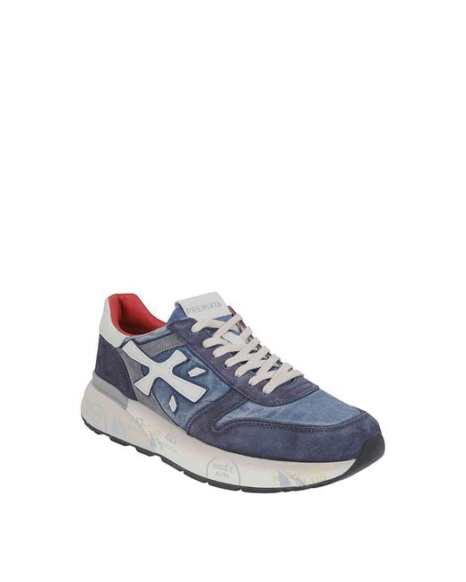 Premiata Blue Sneakers for men