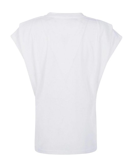 Jacquemus White Le Debardeur Ventadou Top
