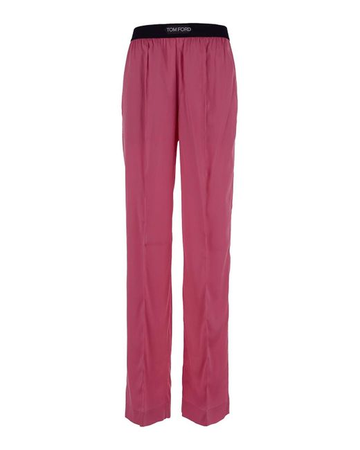 Tom Ford Pink Casual Trousers