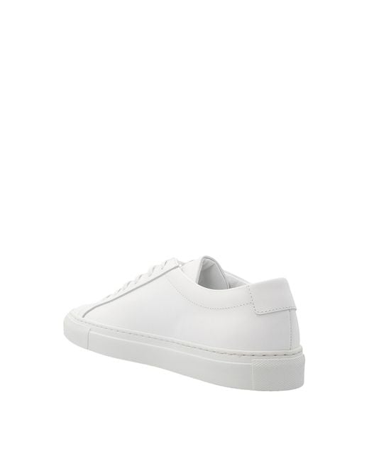 Common Projects White Achilles Low Sneakers