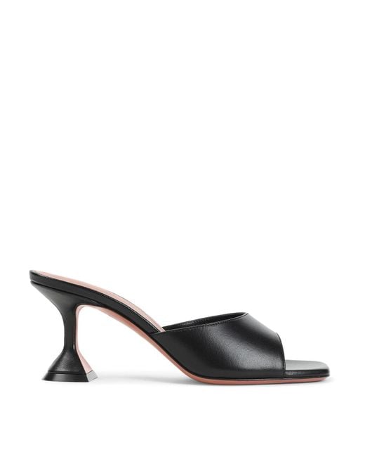 AMINA MUADDI Black Lupita 70 Slippers