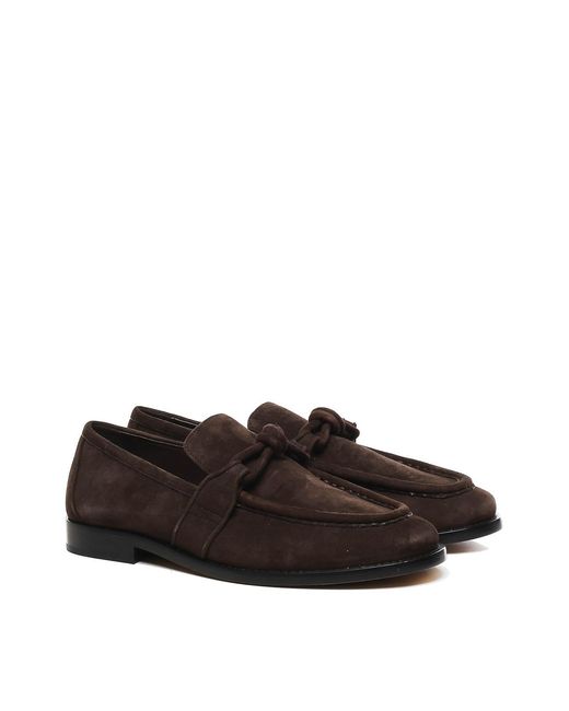Bottega Veneta Black Astaire Moccasin for men