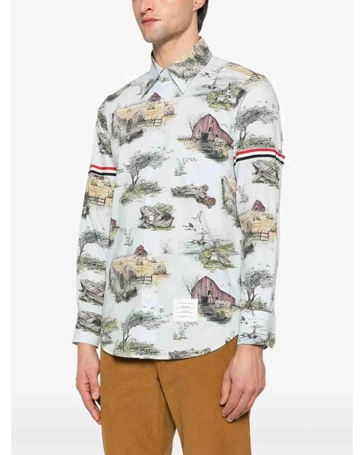 Thom Browne White Shirt for men