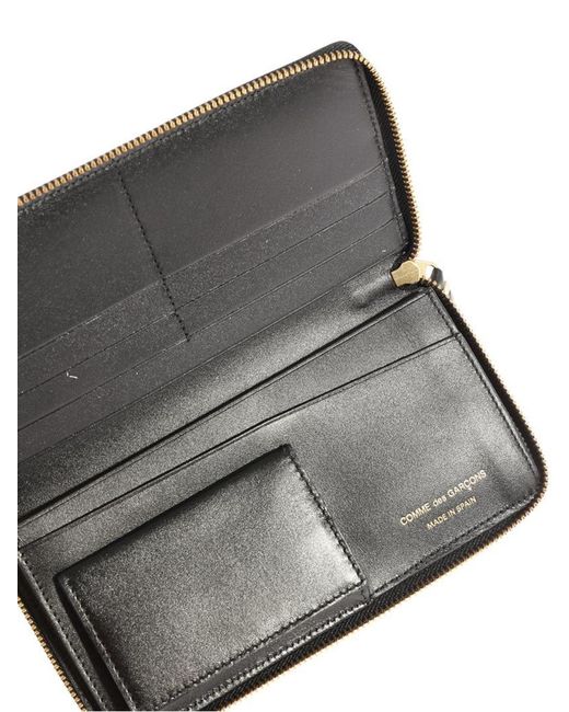 Comme des Garçons White Smooth Leather Wallet