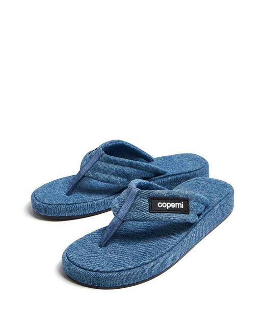 Coperni Blue Lace-Up