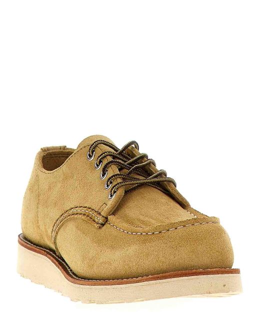 Red Wing Brown Shop Moc Oxford Lace Up Shoes for men