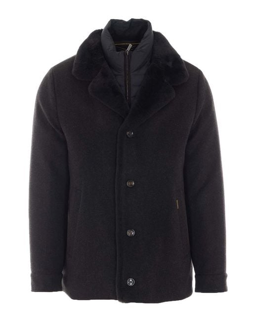 Moorer Blue Moro Teodor Heavy Jacket for men