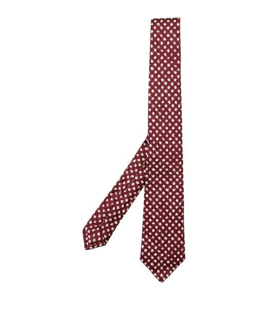 Kiton Purple Necktie for men