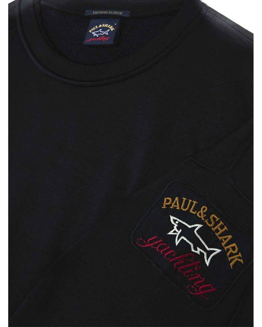 Paul & Shark Blue Sweatshirt for men