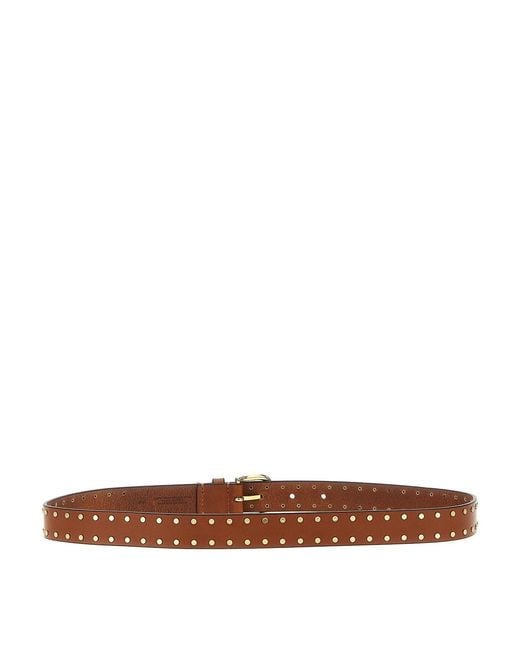 Isabel Marant White Zap Belt