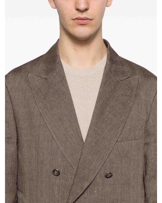 Brunello Cucinelli Brown Suit for men
