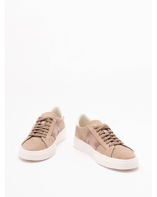 Santoni Pink 'Dbs Sf1' Sneakers for men
