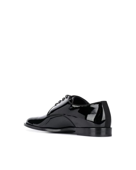 Dolce & Gabbana Black Laced Up for men
