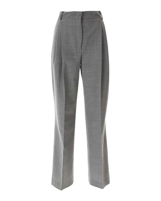 Vivetta Gray Light Wool Trouser