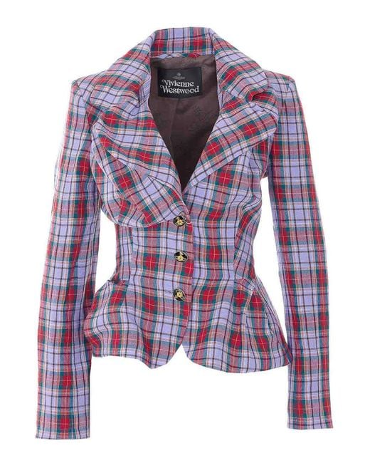 Vivienne Westwood Purple Drunken Jacket
