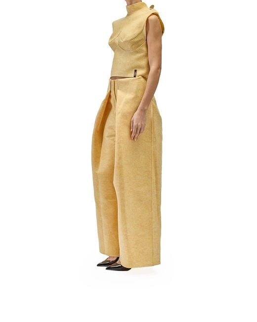 Sunnei Yellow Armatura Cholo Pants