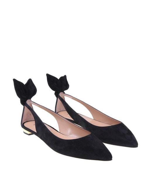 Aquazzura deneuve black discount