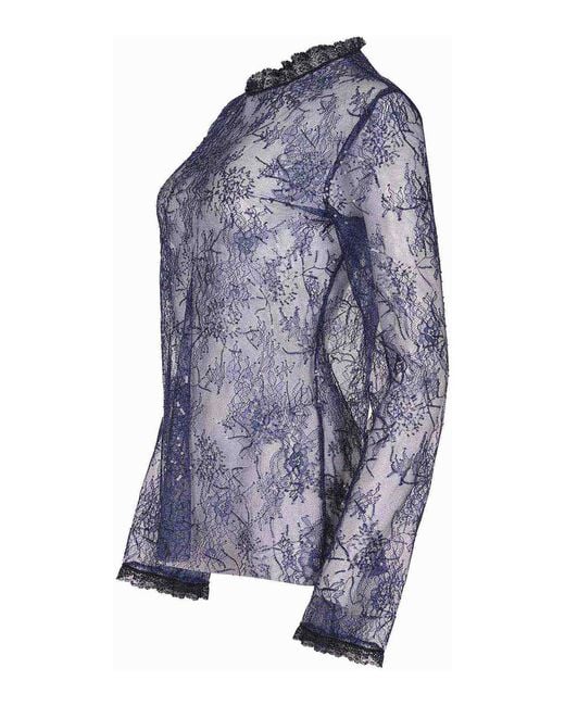 Camicia di Alberta Ferretti in Blue