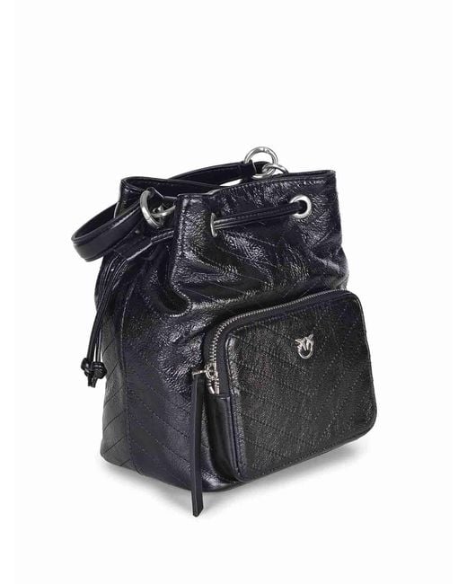 Borsa Realizzata di Pinko in Blue