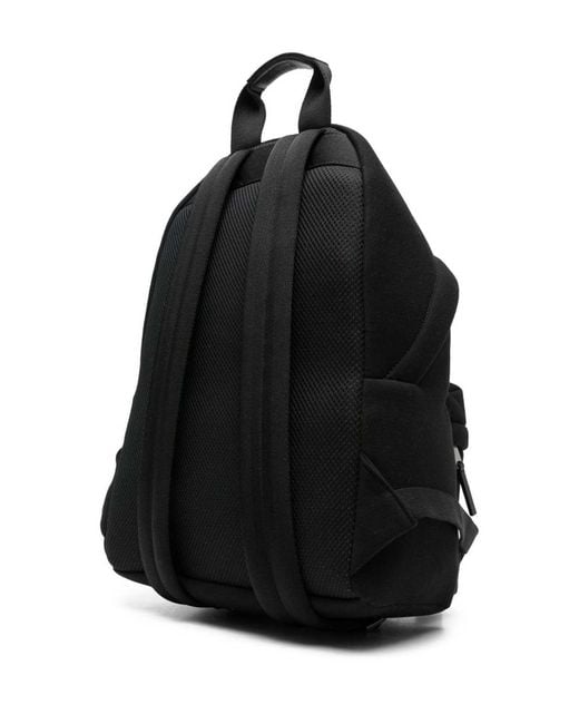 Palm Angels Black Logo Backpack for men