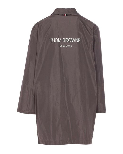 Thom Browne Gray Memory Tech Jacket for men